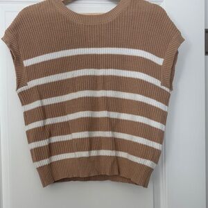 Moon & Madison Tan Knit Sweater